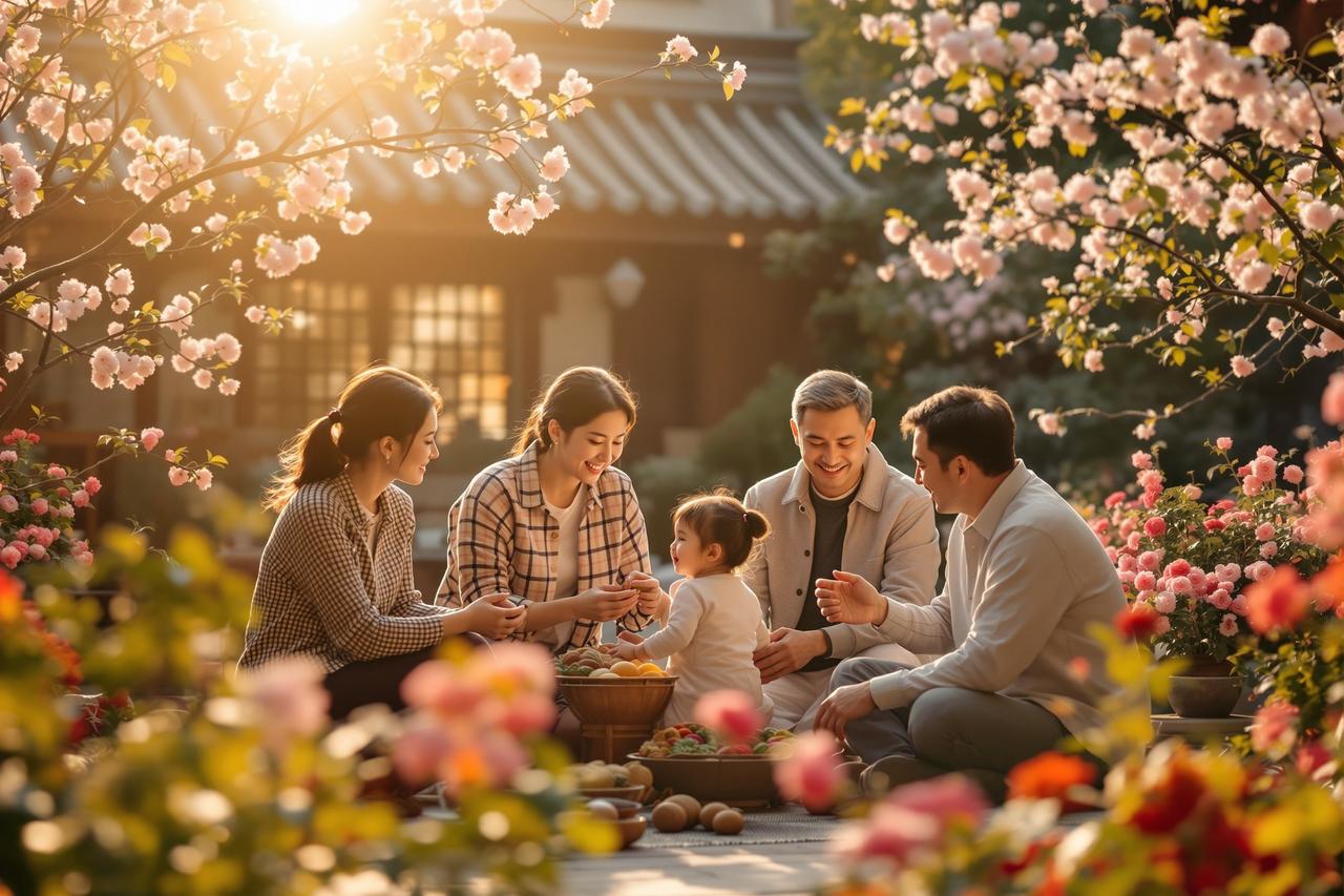 葡萄影视作品《花开时节》海报